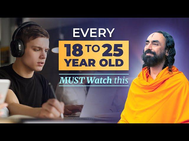 6 Steps to Choose the Right Career - Every 18 to 25 Year Old MUST Watch this | Swami Mukundananda