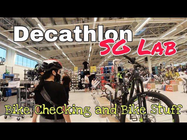 Decathlon Singapore Lab - Bike check and bike stuff - Short ride and Restock of Items