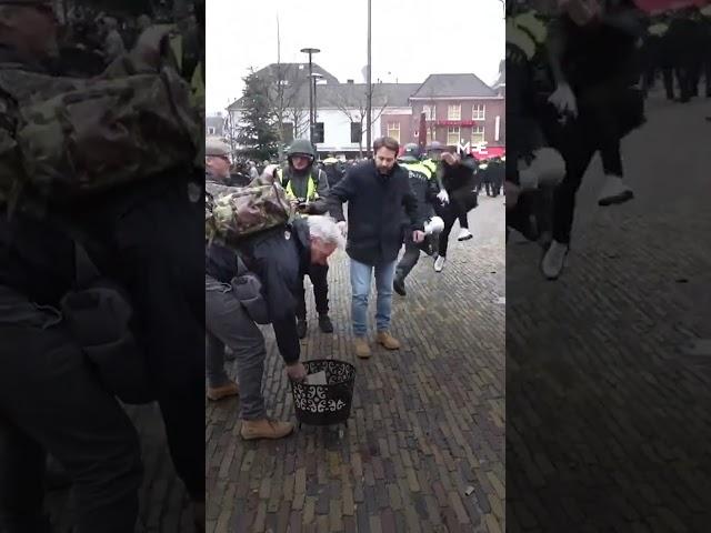 Failed Quran burning attempt by Dutch anti-Islam group leader