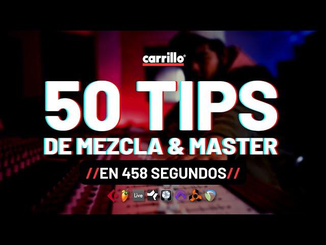 50 TIPS de MEZCLA y MASTERING 