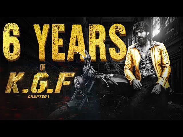 #KGFChapter 1: Celebrating 6 Years of Perfection | #RockingStarYash | Prasanth Neel | #HombaleFilms