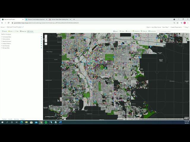 Denver Crime Analysis - Layers Used