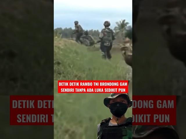 GAM DISIKAT SENDIRIAN!! MAU HERAN TAPI TNI!!! #tni #tniindonesia #kopassus #shortvideo #tniad #intel