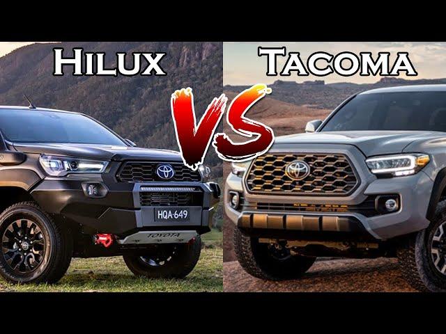 Toyota Hilux vs Toyota Tacoma.. Which is Better ?