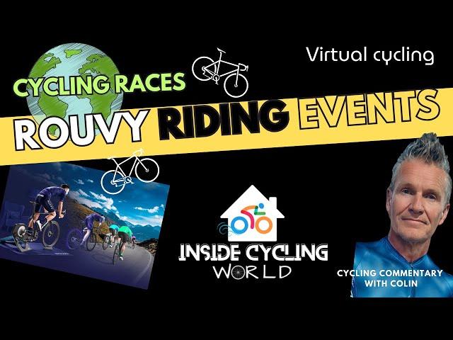 All Out Sprinting Bike Race: Rouvy Cycling   @rouvy #cardiocycling #cyclingindoor