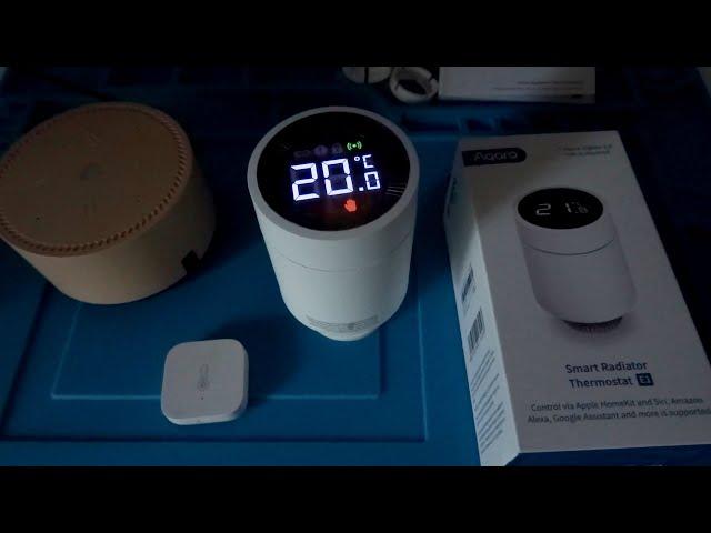 Aqara E1 SRTS-A01 умная термоголовка на радиатор отопления терморегулятор батареи ZigBee3.0 с Алисой
