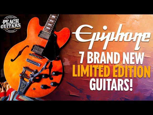 Limited Edition Epiphone Guitars! | Unique Takes On Classic Designs!