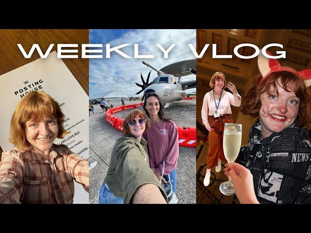 wine tastings, halloween costumes & staying too busy | Weekly Vlog 10 | 24