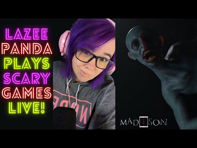 Playing Scary Horror Games so you dont have to!! Finishing Madison in the DARK!!