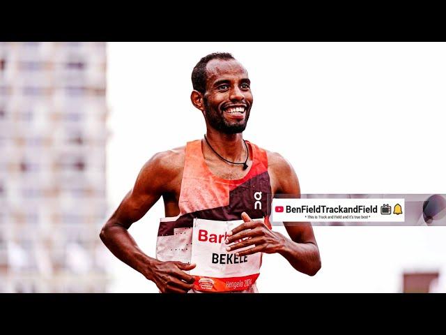 Men's 5000M | FBK Games Hengelo 2024 | #TelahunHaileBEKELE #NicholasKIPKORIR BenFieldTrackandField