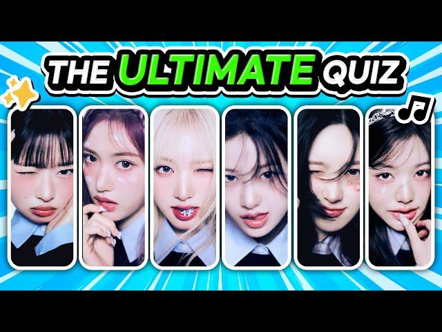 THE ULTIMATE IVE QUIZ | Are You A Real DIVE? 🩵 KPOP QUIZ