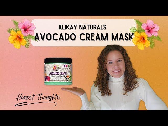 Alikay's Avocado Cream Moisture Repairing Mask | Does it Work for My Fine Curls?