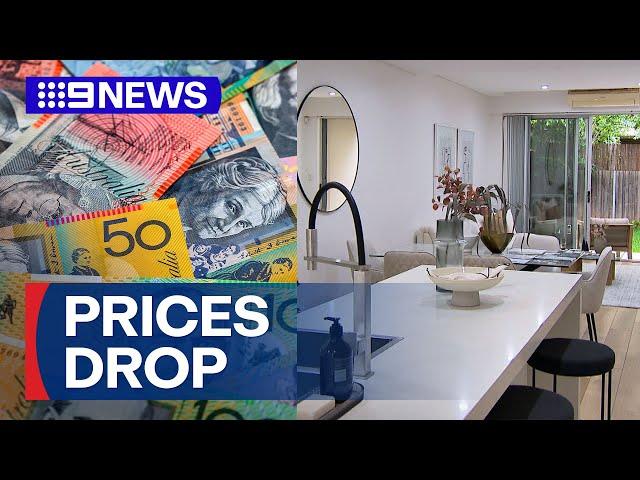 House prices drop in Sydney | 9 News Australia