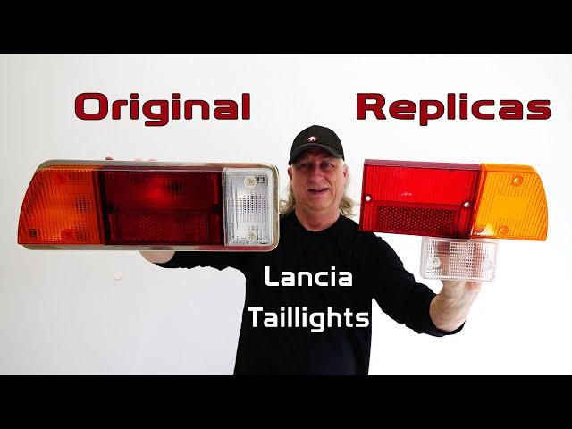 Resin Casting Lancia Brake Lights