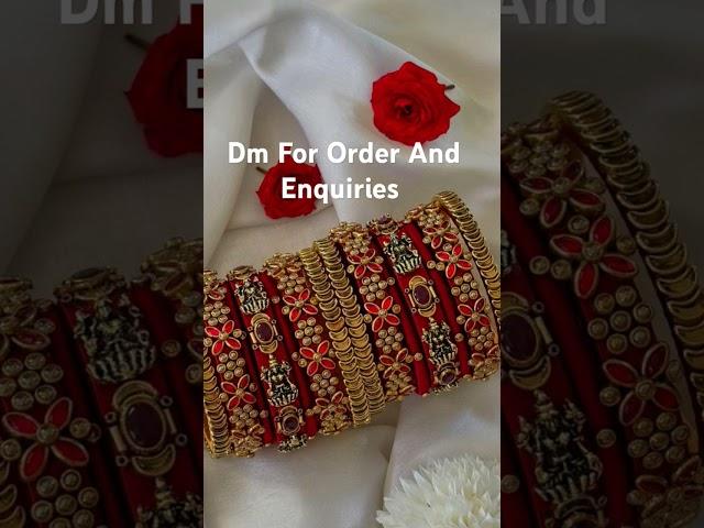 #shortsvideo #shorts #threadbangles #bridal #artwork #art #bangles #indianwedding #wedding