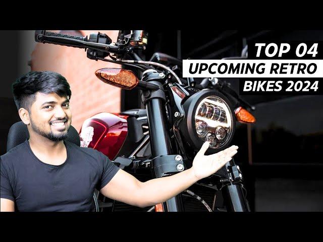 Top 04 Upcoming Retro-Style Bike Launch India 2024 | Upcoming Retro Bikes | Upcoming New Retro Bikes