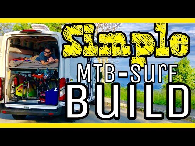 Ford Transit Van Build : Simple MTB / Surf / Camper  Van