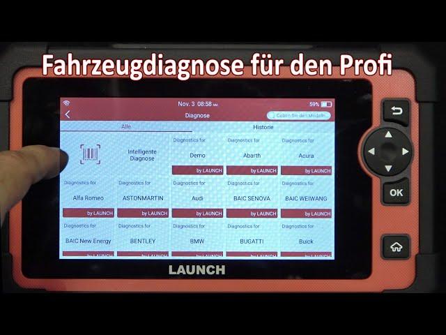 OBD Diagnose für Profis Launch Professional 919E