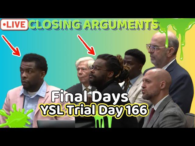 CLOSING ARGUMENTS. YSL Trial Day 166 #ysltrial #youngthug