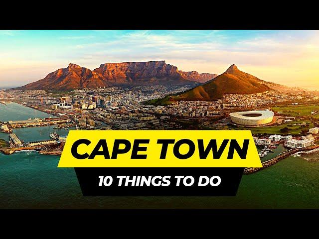 Top 10 Things to do in Cape Town 2024 | Travel Guide