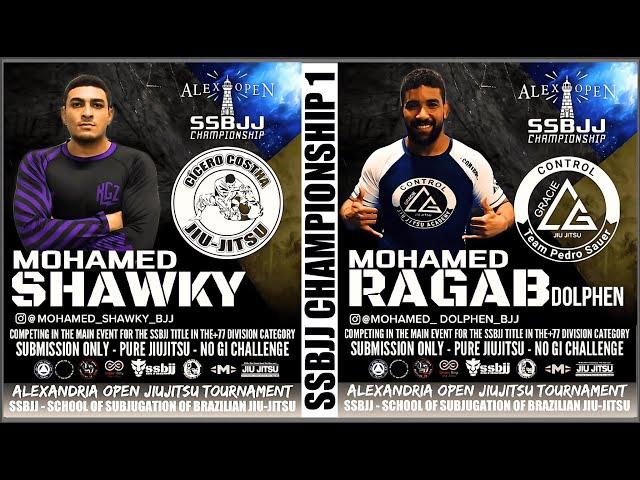 Mohamed Shawky VS Mohamed Dolphen - SSBJJ Championship 1 - JiuJitsu Full Fight [Submission Only].