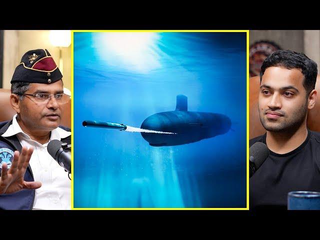 What Type Of Weapons & Missiles Does A Submarine Have? - MARCOS Abhishek Kankan | Raj Shamani Clips