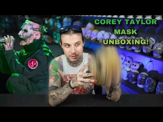 COREY TAYLOR SLIPKNOT MASK UNBOXING!