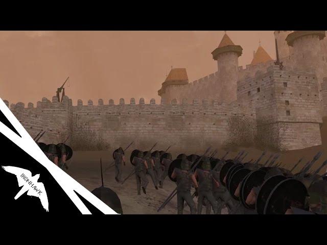 1000 Unsullied Siege Kingslanding! - Mount & Blade Warband: Clash of Kings