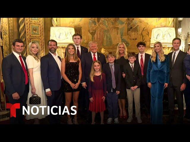 Conozca a la familia Trump, los nuevos inquilinos de la Casa Blanca | Noticias Telemundo