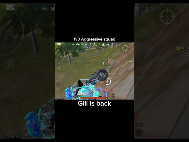 Gill is back    #bgmi #pubg #bgmi #pubgmobile #hacker #shortvideo #shorts #short #gameplay #gamers