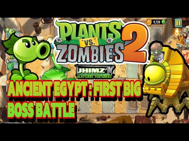 PVZ ANCIENT EGYPT: LEVEL 22 to 25 BIG BOSS BATTLE