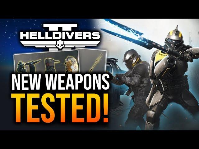 Helldivers 2 - TESTED the Urban Legends Warbond!