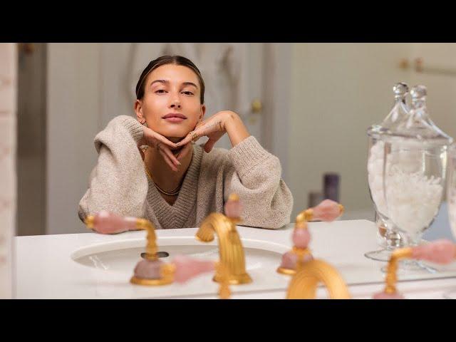 Skin Prep For Work | MY SKINCARE ROUTINE with Hailey Rhode Bieber