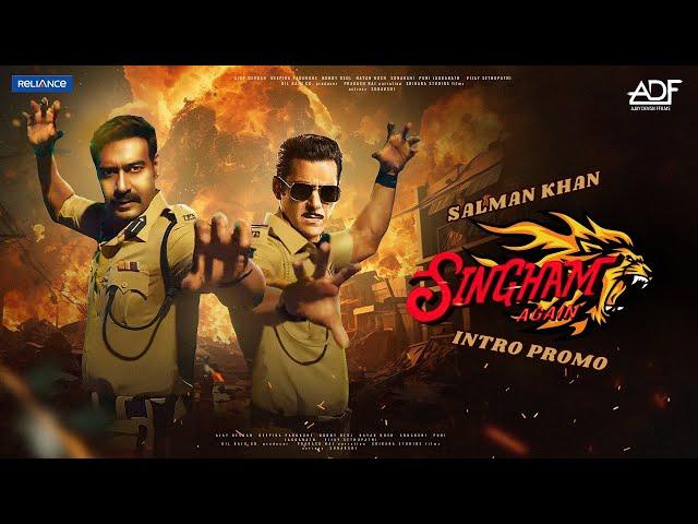 Singham Again - Promo Trailer | Welcome ChulBul Pandey To Cop Universe | Salman Khan | 1st November