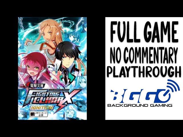 Fighting Climax Ignition - Longplay - No Commentary