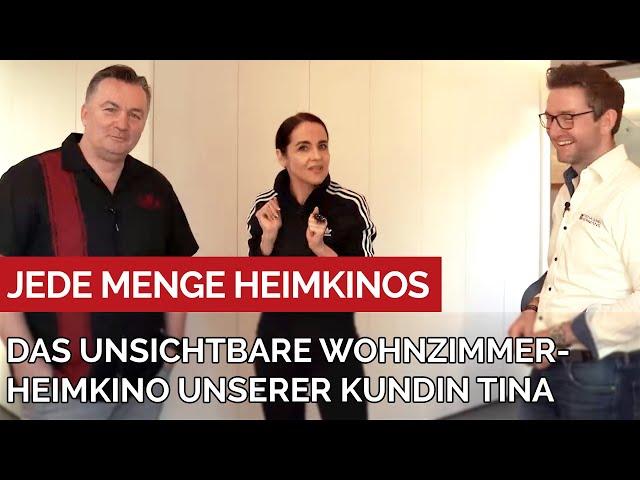 LASERTV Projektor im Wohnzimmerheimkino unserer Kundin Tina - LG Vivo mit 5.1 Anlage #heimkino