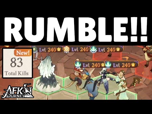 RELENTLESS RUMBLE: BEST Teams YOU Should Use! AFK Journey