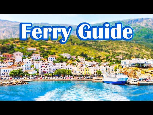 Guide to the Local Ferry in Ikaria, Greece Blue Zone