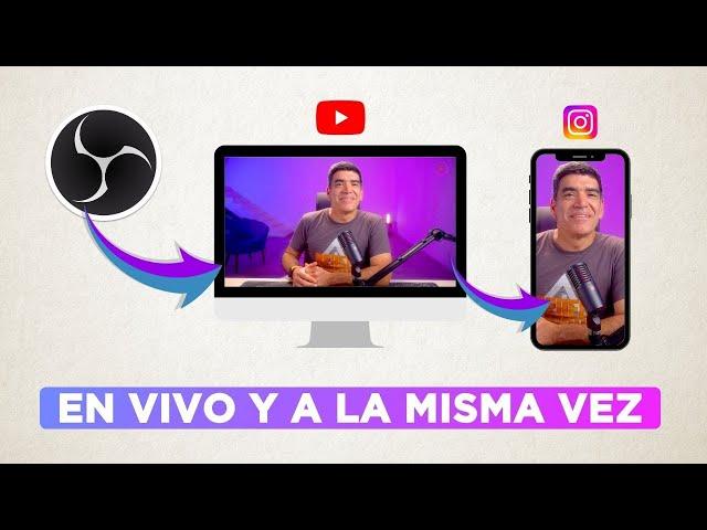  EN VIVO ► En Horizontal y Vertical con OBS Studio