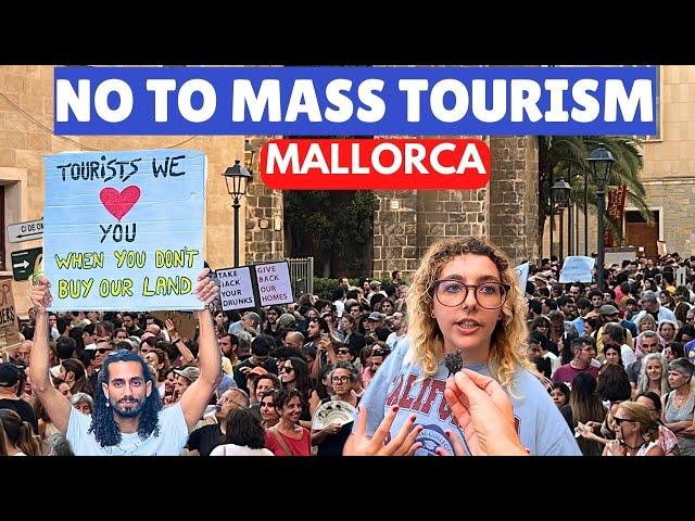 MALLORCA AT BREAKING POINT | Thousands March Against Mass Tourism in Spain