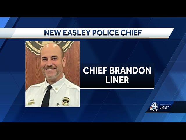 Easley Police Department names new police chief