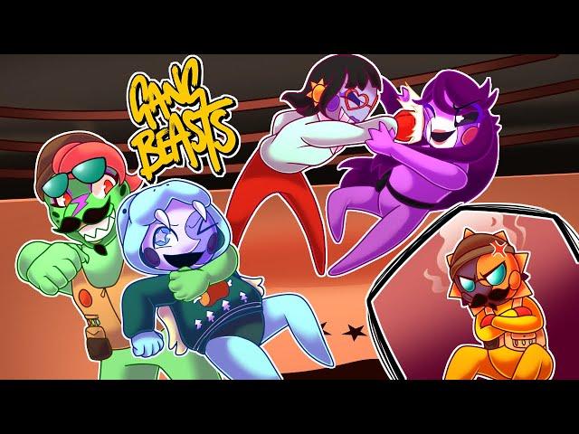 Gang Beasts - Eclipse RAGE QUITS ft. Lunar, Ballora, and Monty!