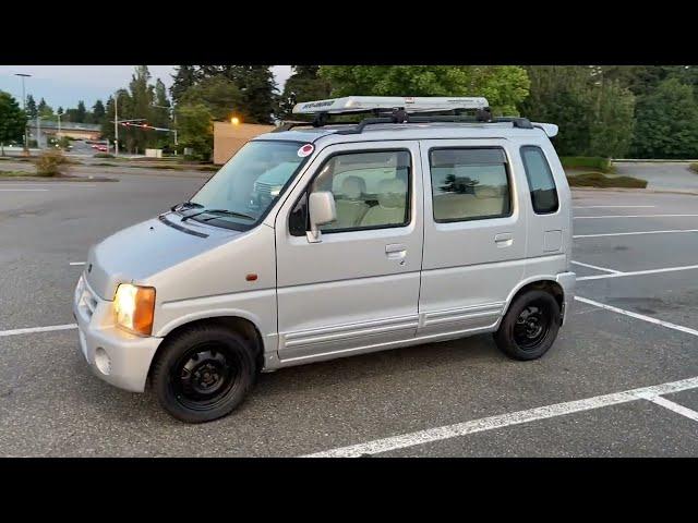 1997 Suzuki Wagon R Wide K10A engine RHD #vanlife #jdm #jdm