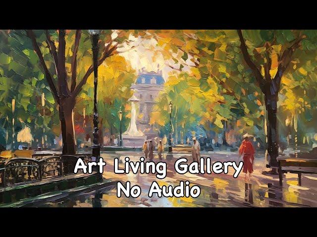 TV Wall Art Slideshow | Embracing Paris: Captivating Journey through Cityscapes & Art (No Sound)