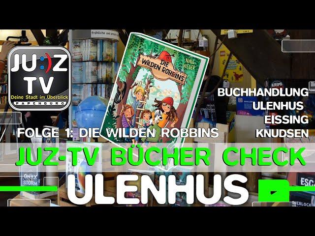 JUZ TV Bücher Check Folge 1   Die wilden Robbins von Nina Weger