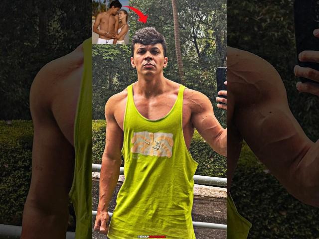 BRAZILIAN YOUTUBER TRANSFORMATION SKINNY TO MUSCULAR  Cocielo #shorts #viral