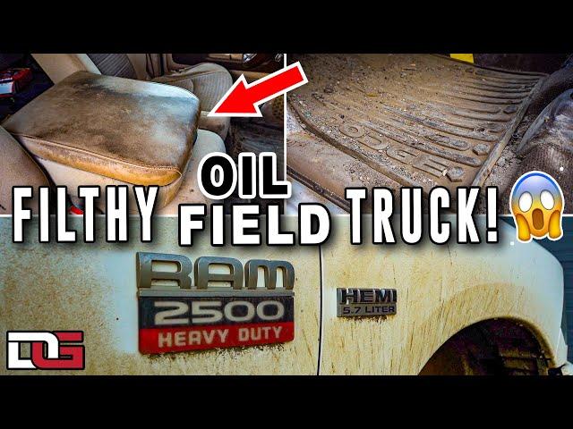 Making an OIL FIELDS Truck Look Brand NEW Again!! | The Detail Geek