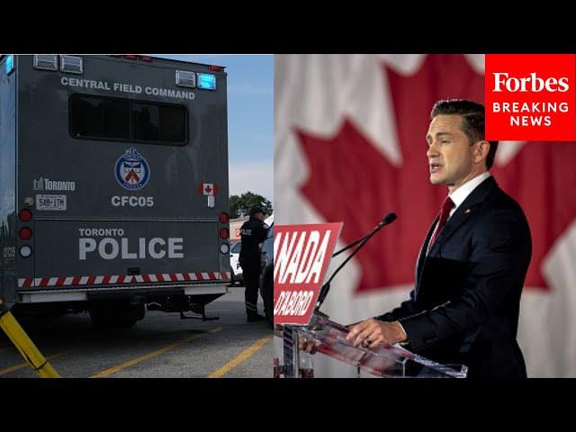 Crowd Chants 'Stop The Crime' As Pierre Poilievre Promises 'Biggest Crackdown' In Canadian History