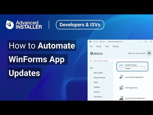 How to Automatically Update Windows Forms Applications?