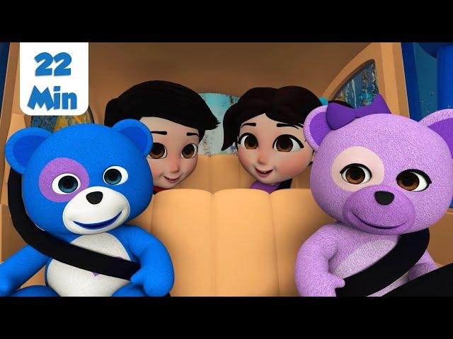 Car Wash and More Kids Songs | Compilation on Blue Bagoo